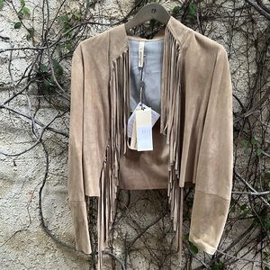 Ufleur Leather Safari Jacket